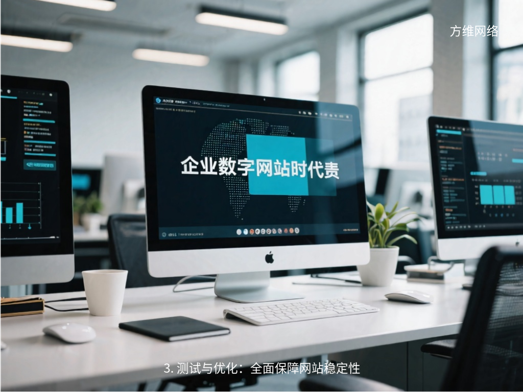 3. 測試與優(yōu)化：全面保障網(wǎng)站穩(wěn)定性