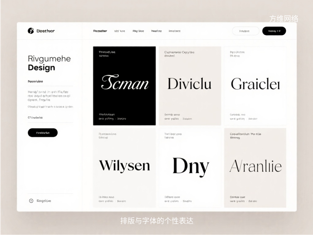 排版與字體的個(gè)性表達(dá)