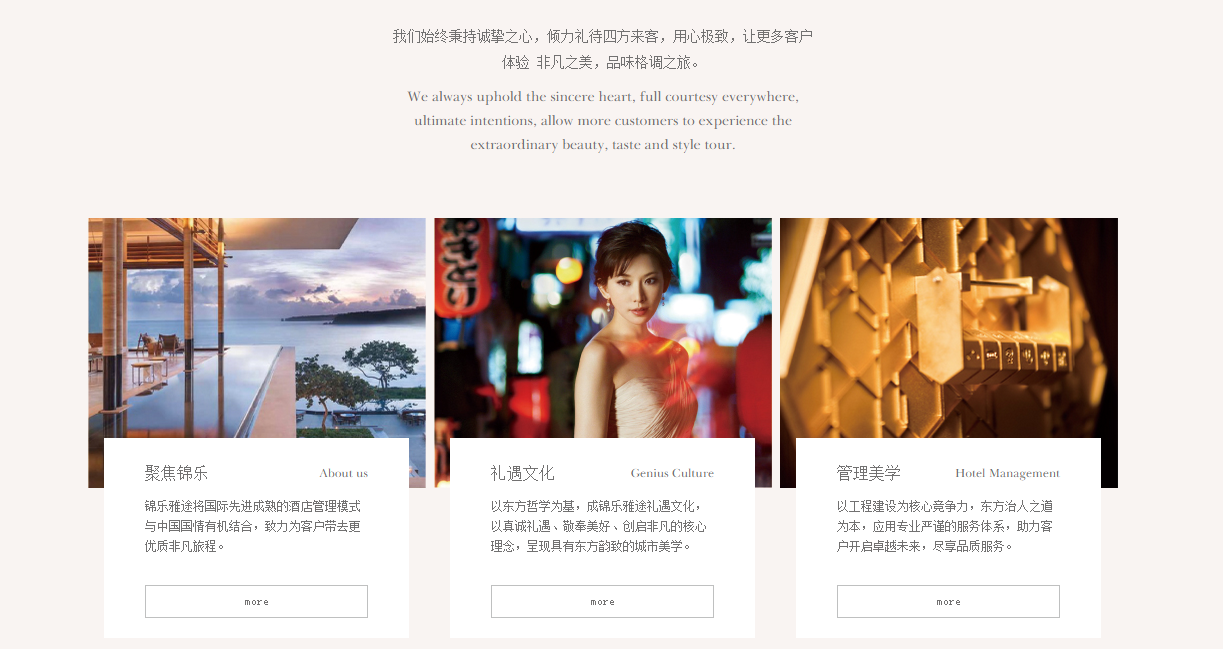 酒店網(wǎng)站設計